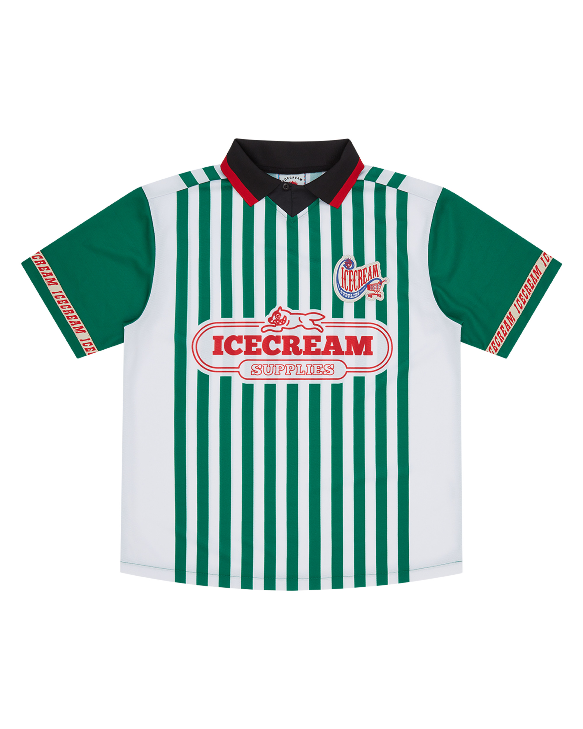 STRIPED FOOTBALL SHIRT - 1