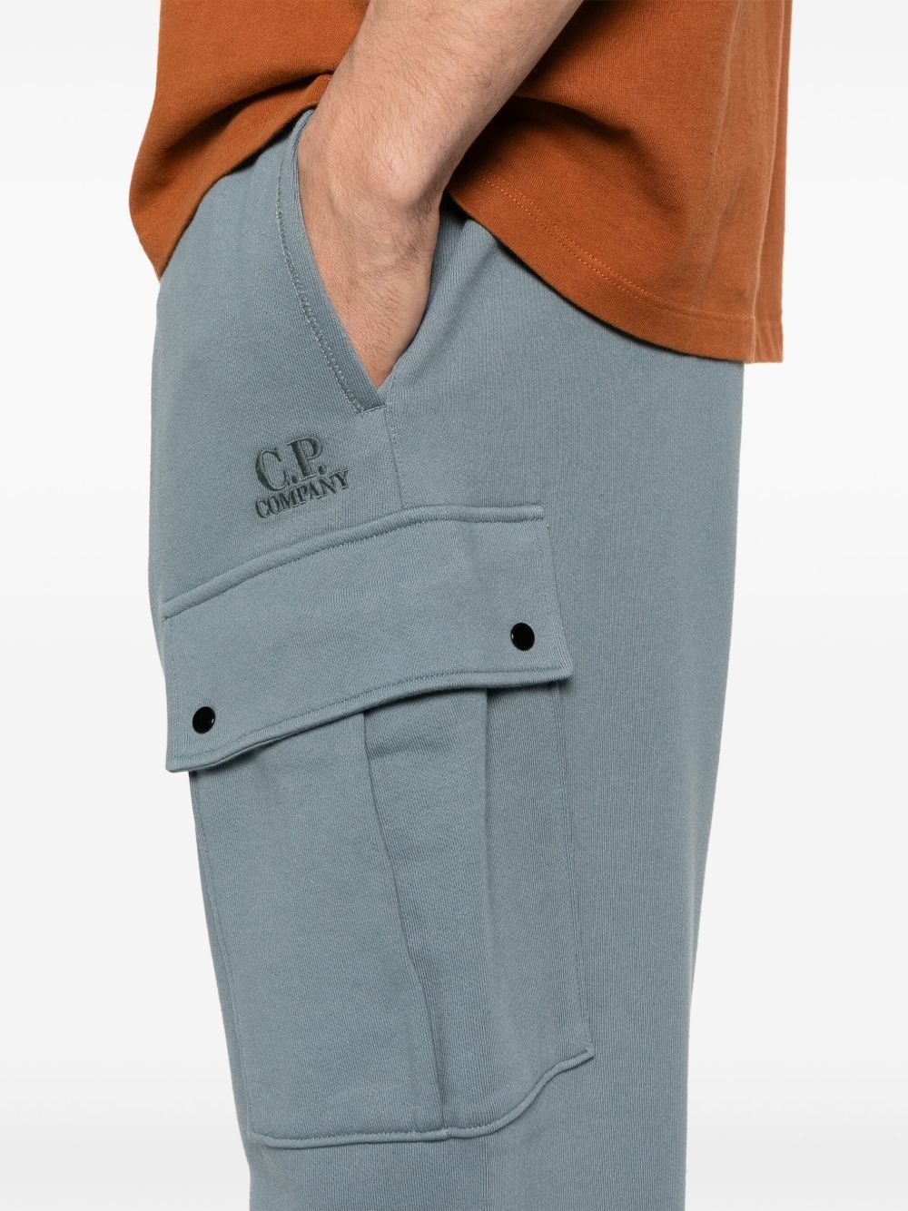 logo-embroidered sweatpants - 5
