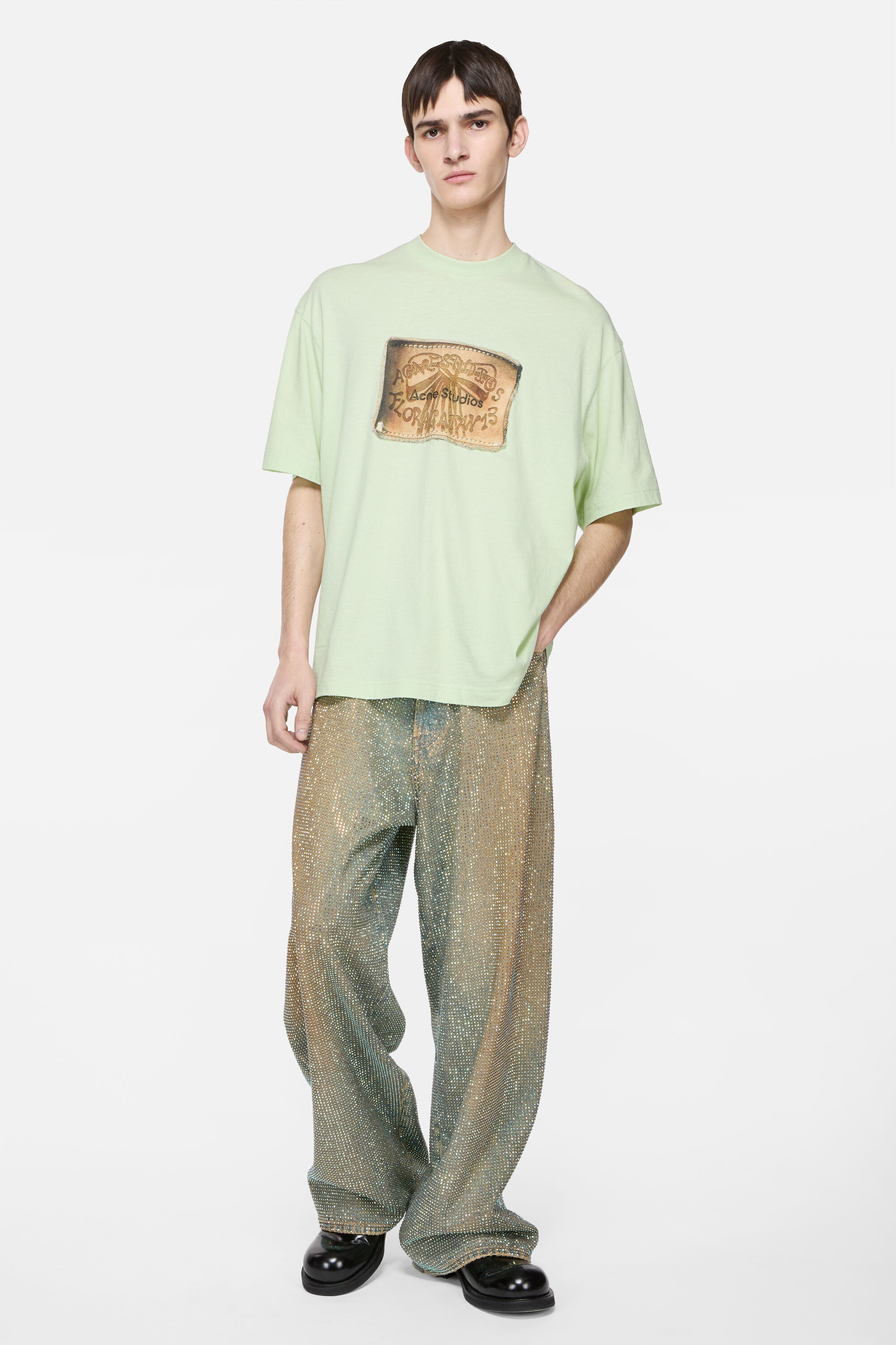 Logo t-shirt - Pistachio Green - 2