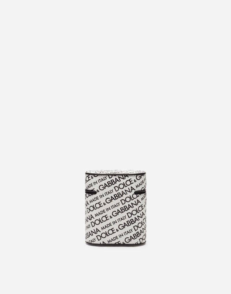 Airpods cover in printed dauphine calfskin 3