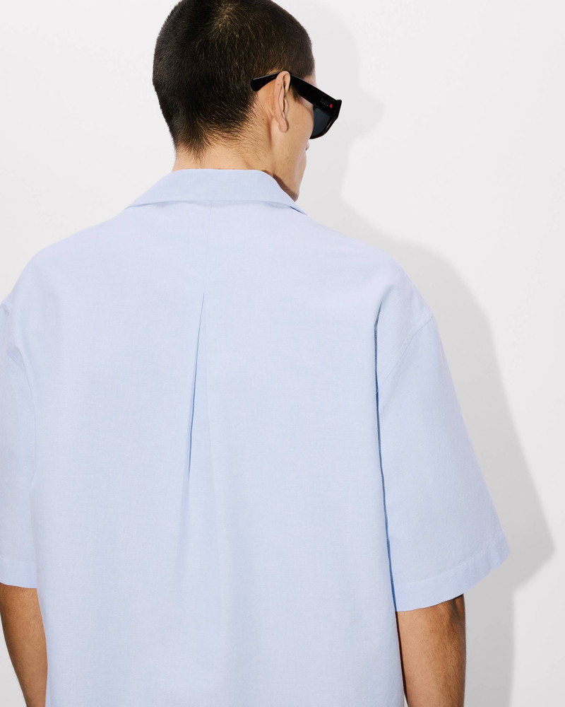 'KENZO Orange' hawaiian shirt 7