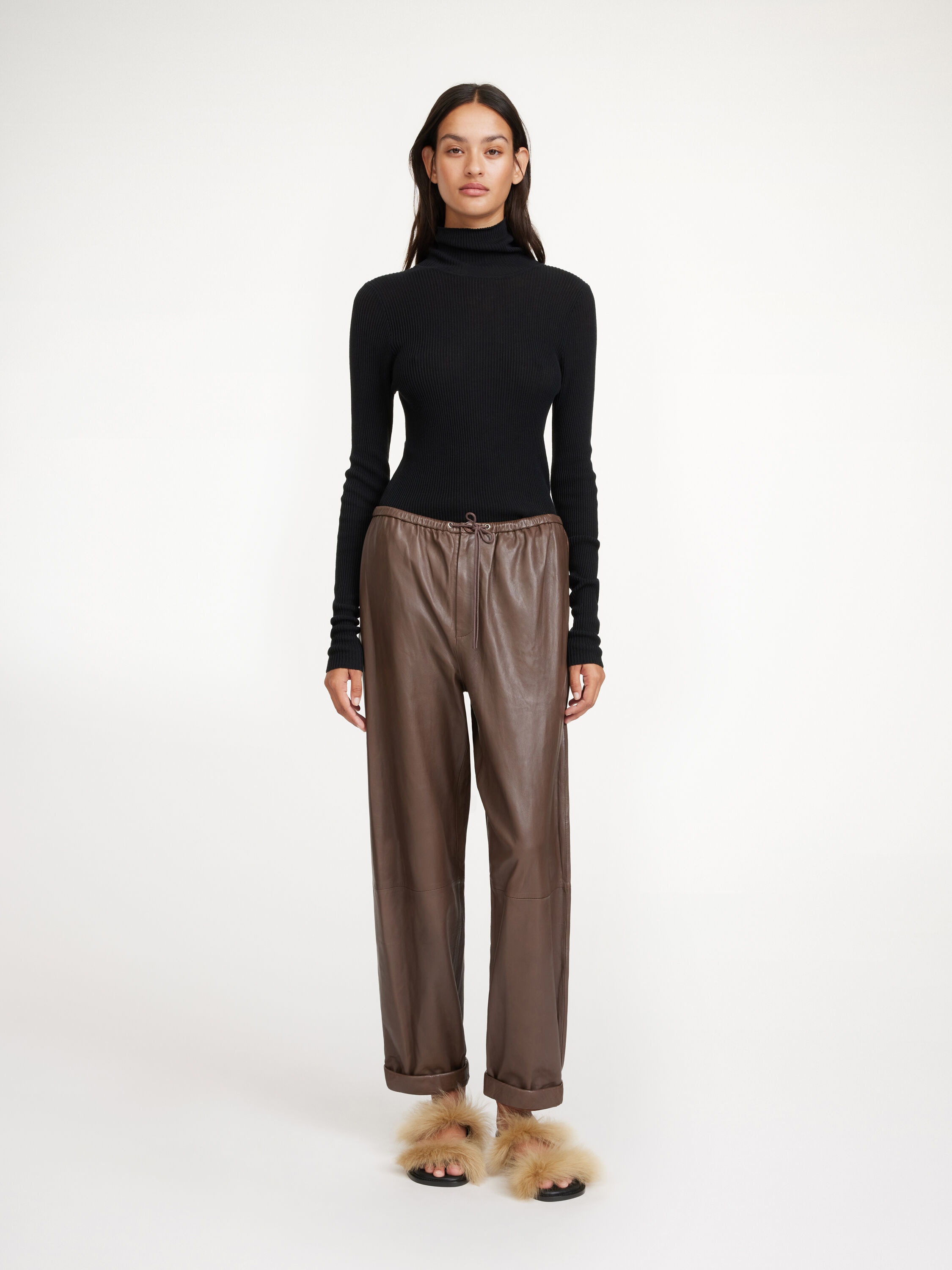 Joanni leather trousers - 2