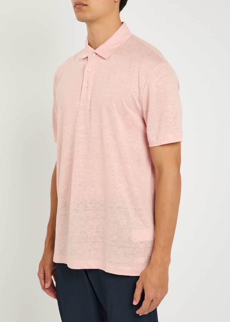 Boss X David Beckham Linen Polo Shirt - 2