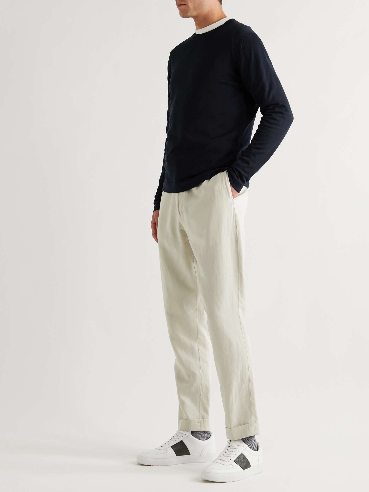 Sea Island Knitted Cotton Sweater - 2