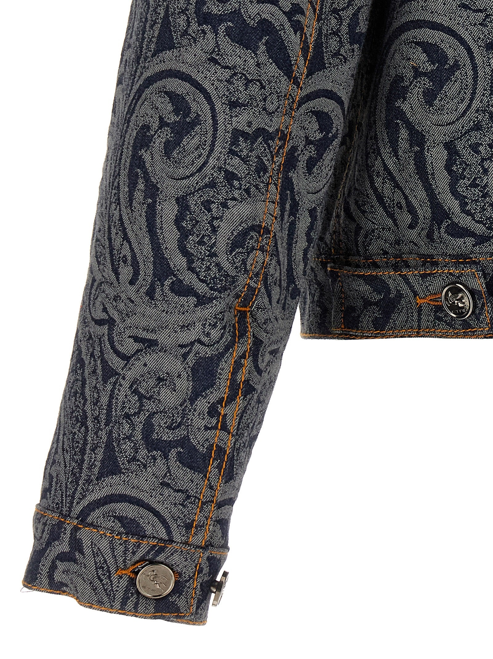 Paisley Jacket Puffer Jackets Multicolor - 4
