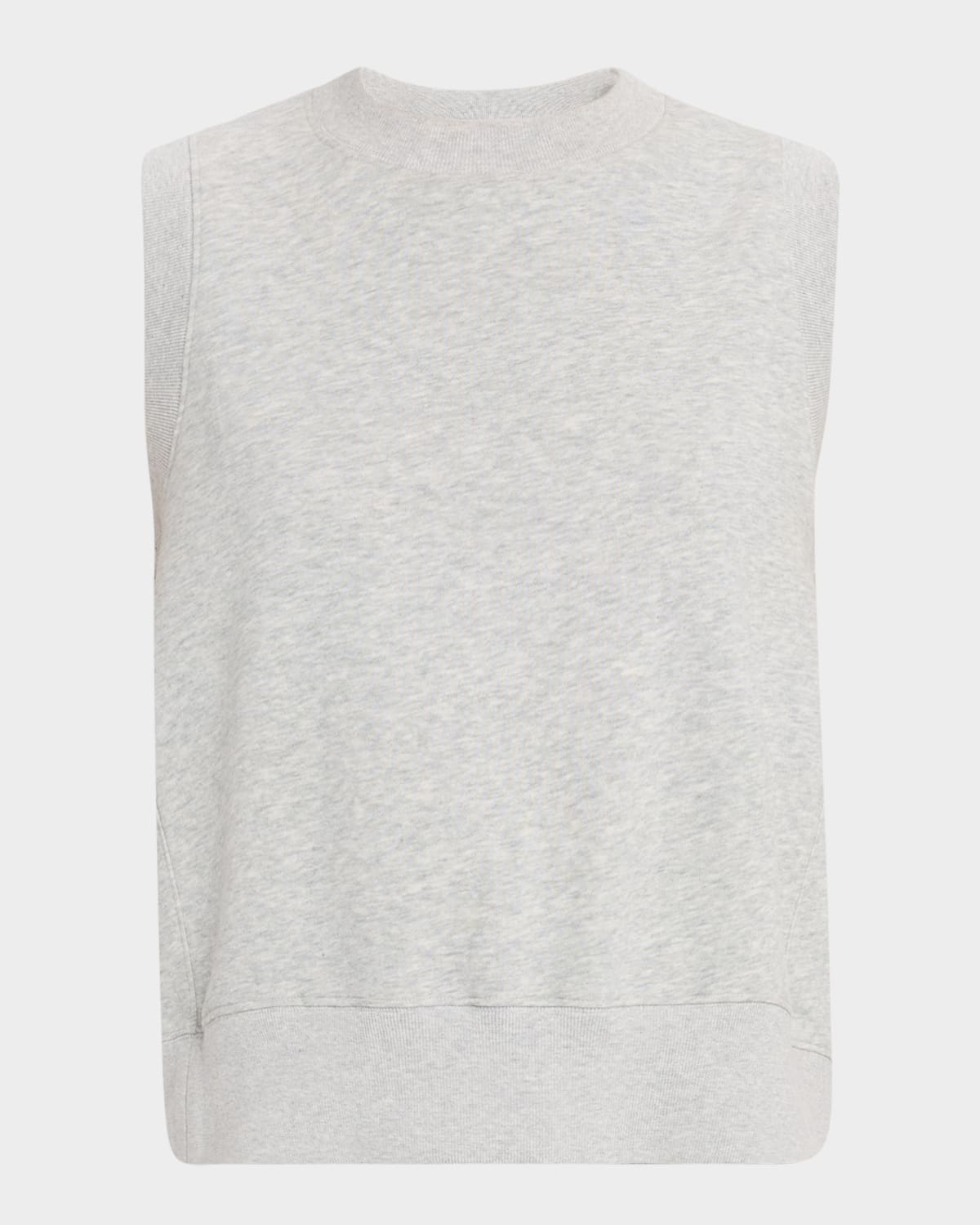 Sleeveless Crewneck Sweatshirt - 1