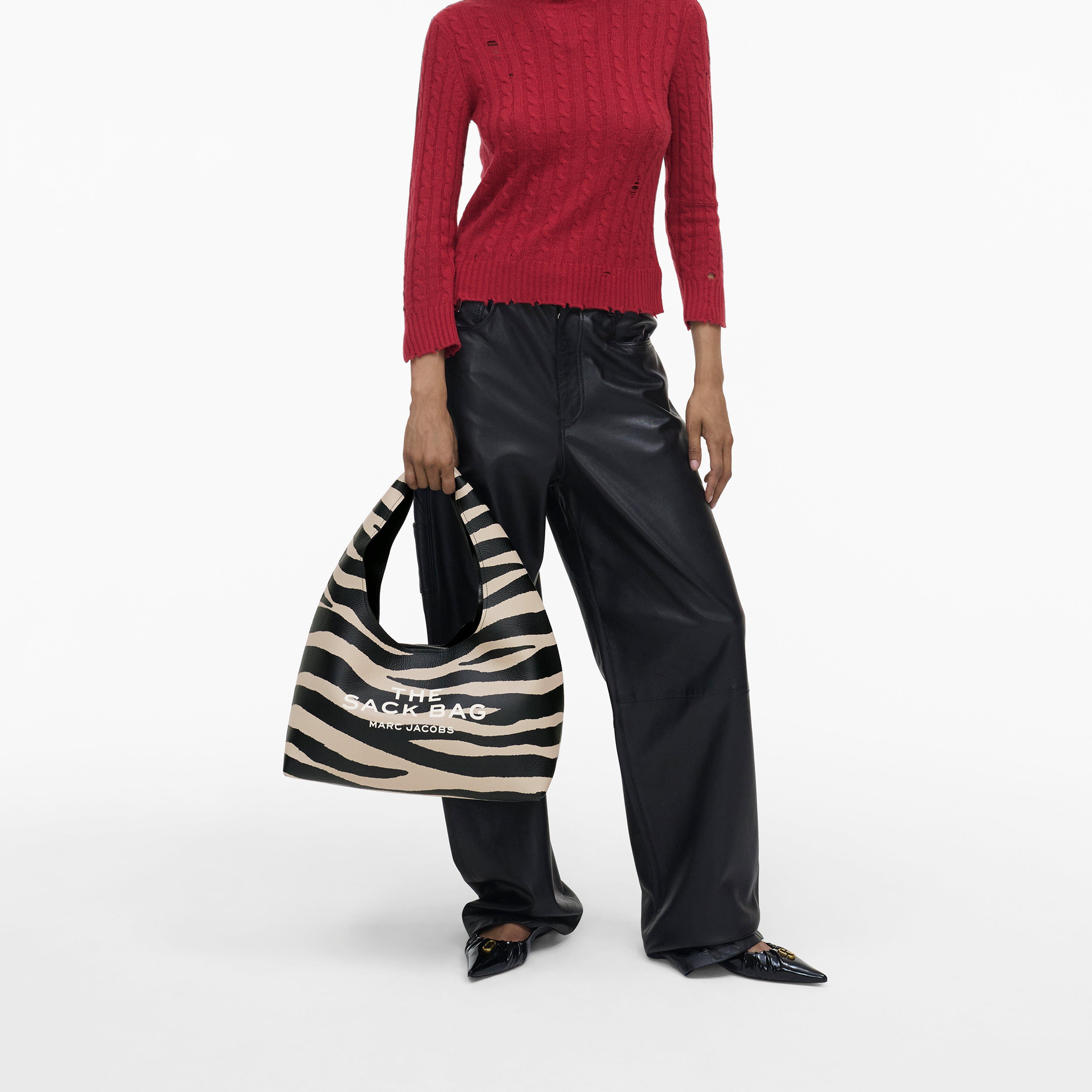 Marc Jacobs THE ZEBRA LEATHER SACK BAG | REVERSIBLE Marc Jacobs THE ZEBRA LEATHER SACK BAG | REVERSIBLE