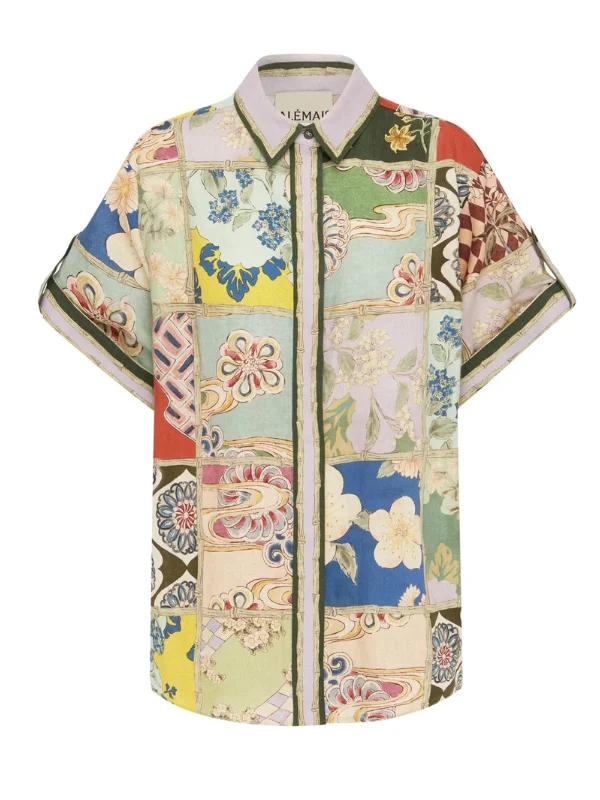 Bianca Shirt in Multi - 1