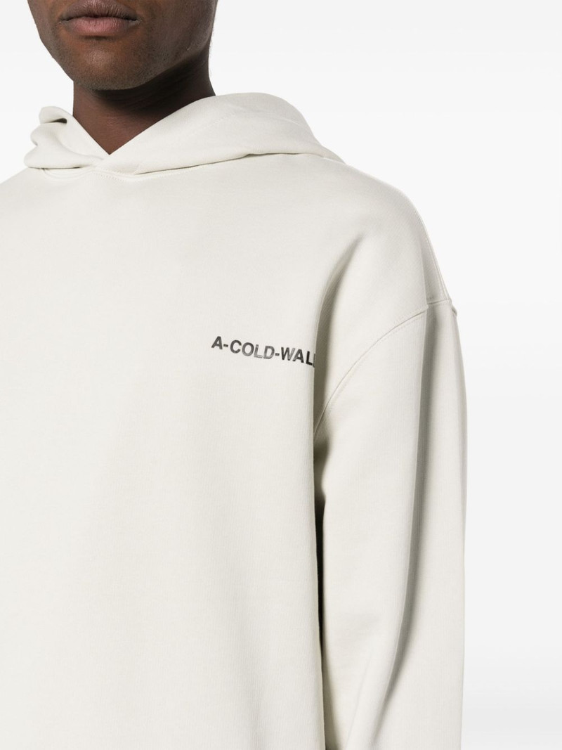 Essentials logo-print cotton hoodie 5