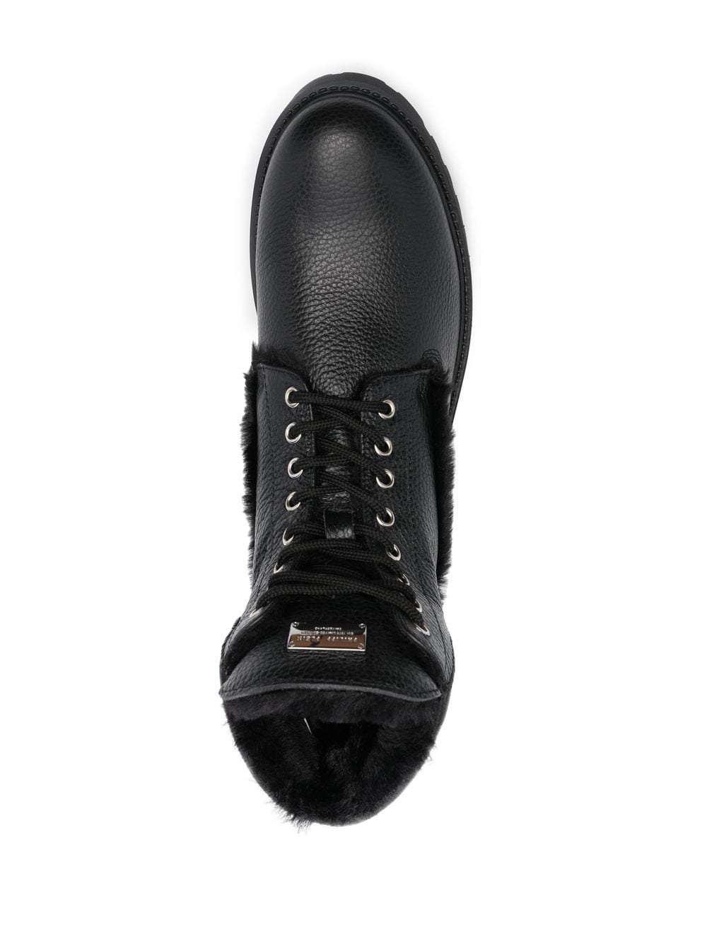 The Hunter shearling lined leather boots - 4