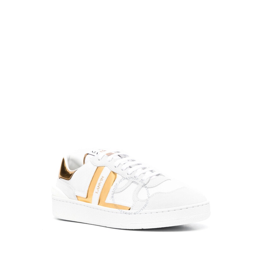 Lanvin Ladies Clay Low Top Leather Sneaker - 3