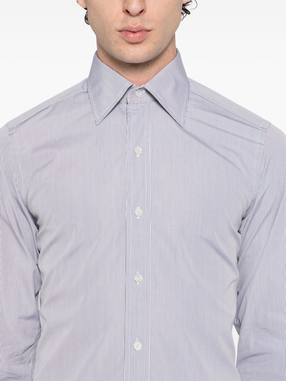 COTTON STRIPED SHIRT - 2