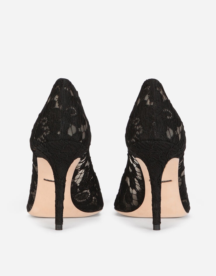 Taormina lace pumps with Devotion heart - 3