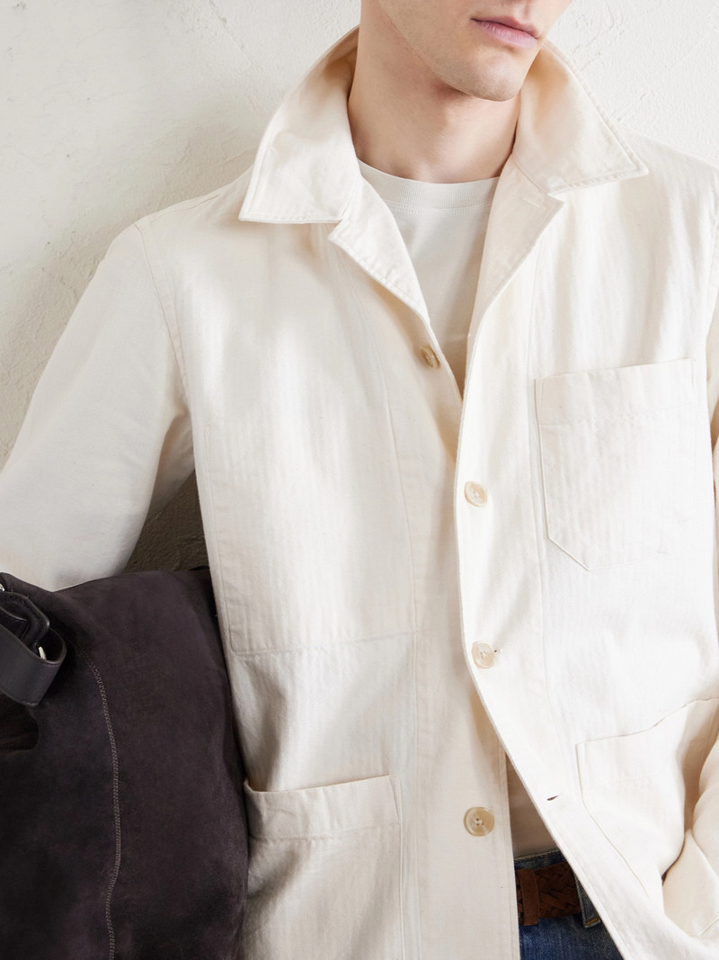 Perry Herringbone Cotton Jacket 5