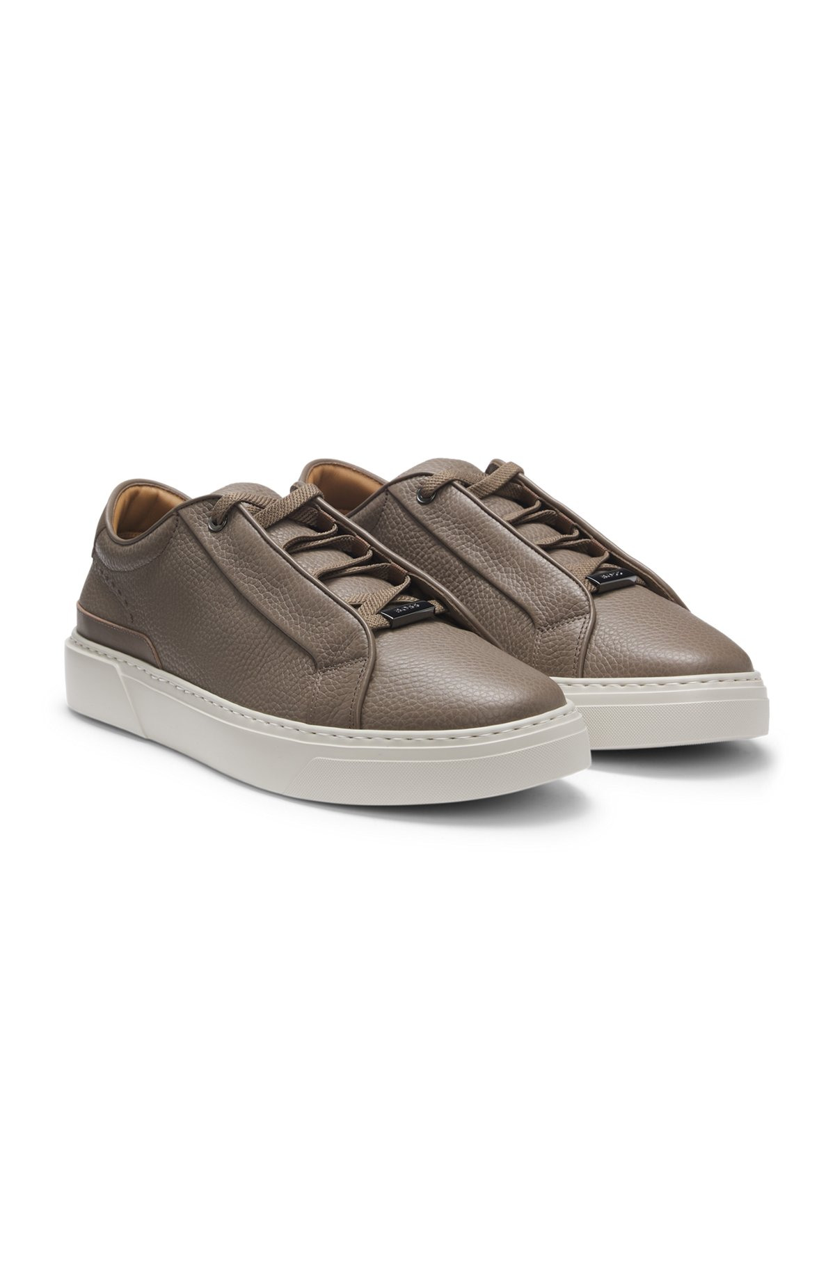 GARY TRAINERS IN GRAINED LEATHER - 2