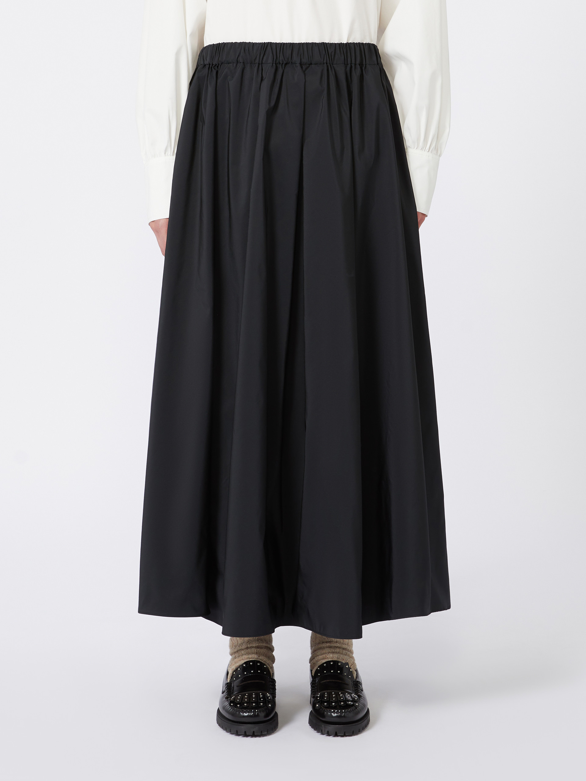 BRUNO1234 Long taffeta skirt - 3