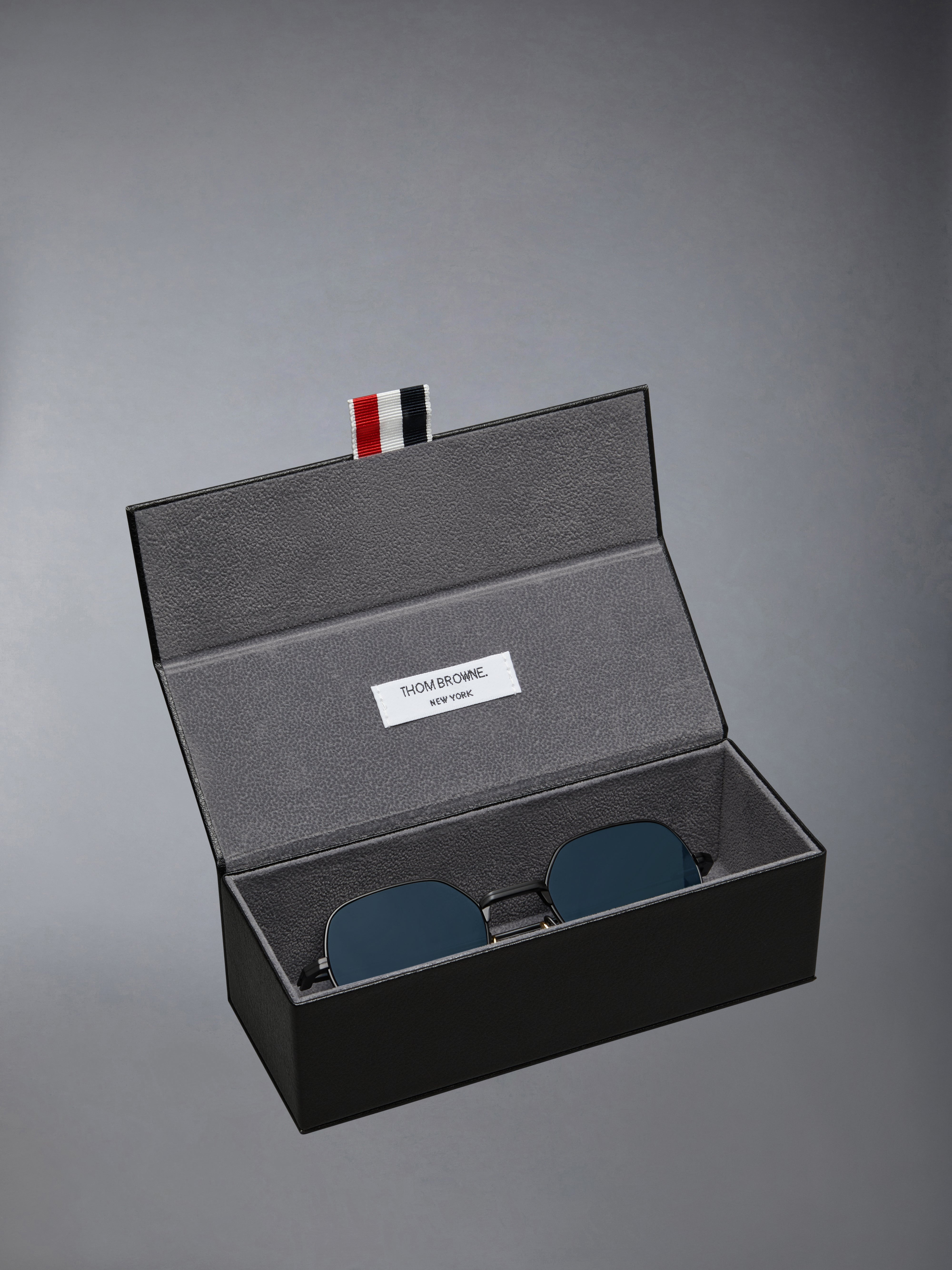 TITANIUM ROUND SUNGLASSES - 4