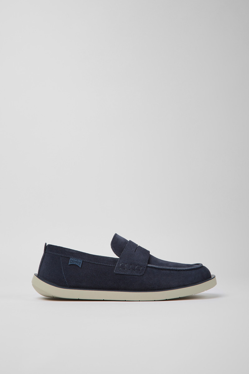 Wagon Blue nubuck shoes for men 1