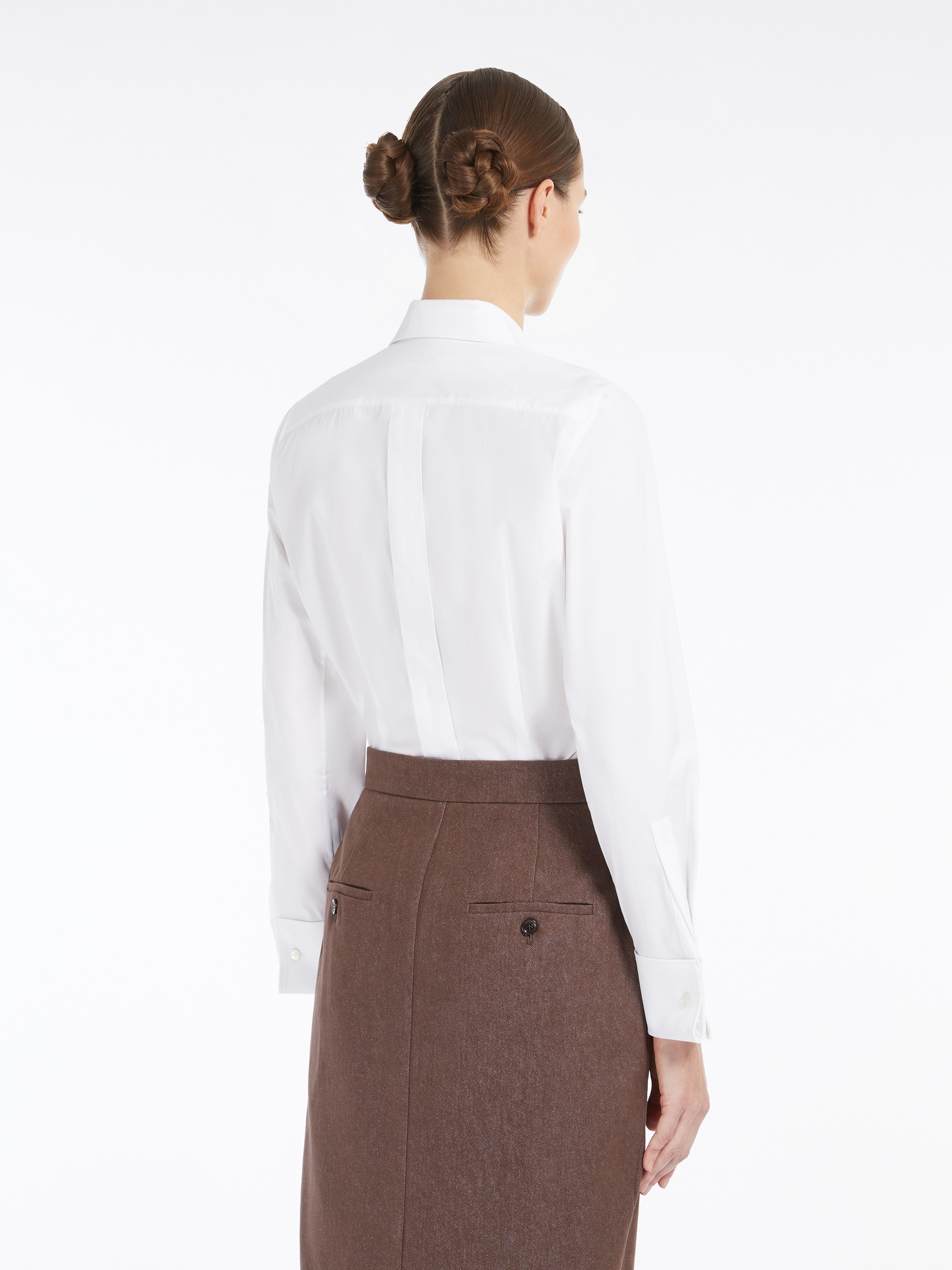 ANGORA1234 Stretch cotton shirt - 4