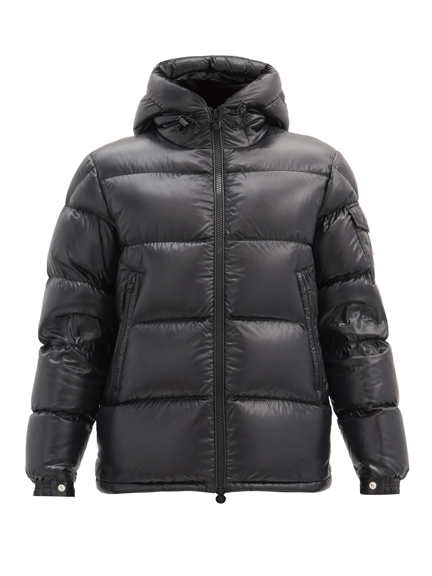 Ecrins quilted down hooded coat - 1