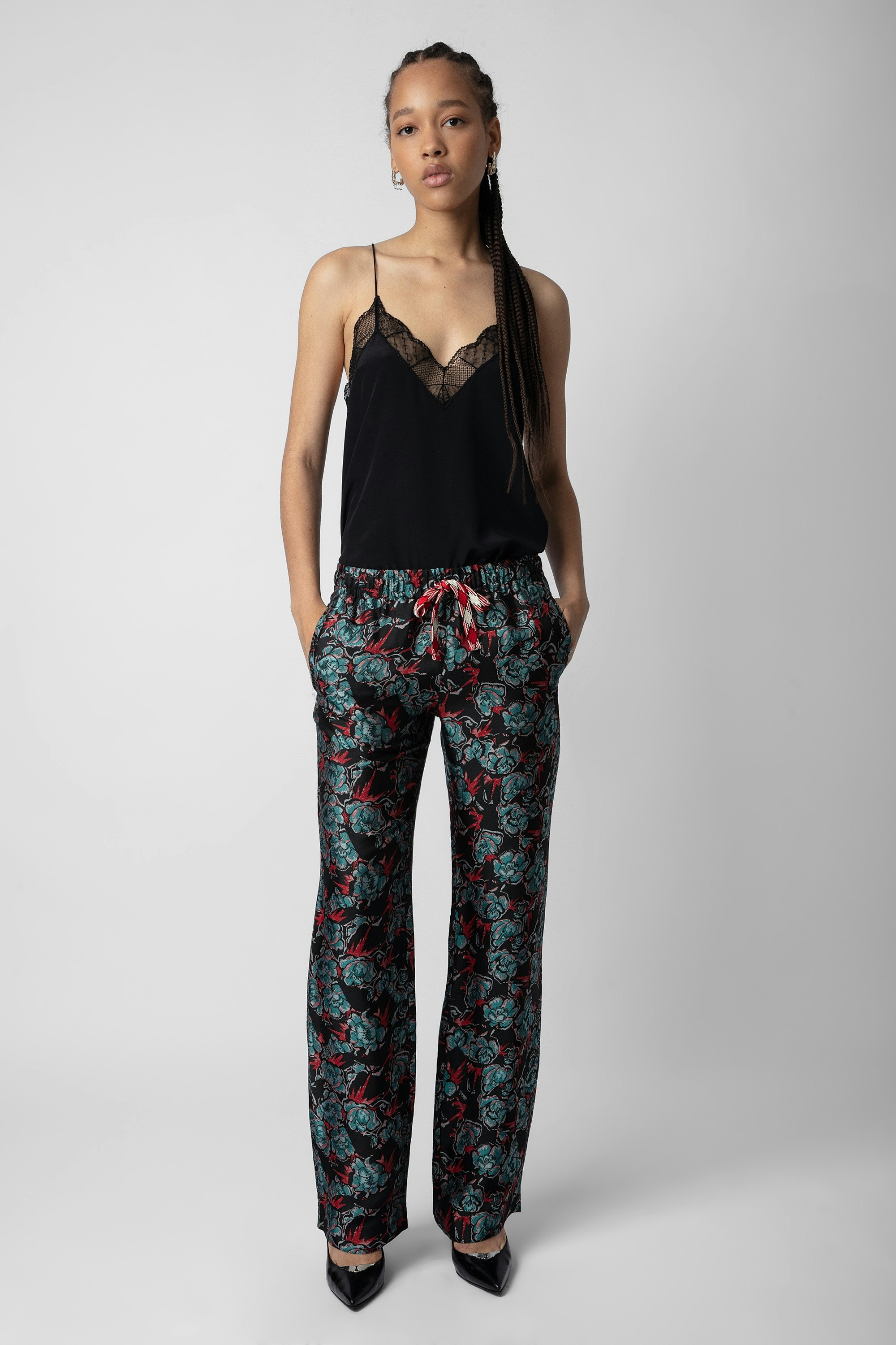 Pomy Jacquard Pants - 4