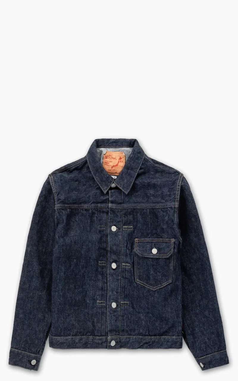 ORSLOW 40S TYPE 1 JACKET ONE WASH INDIGO - 1