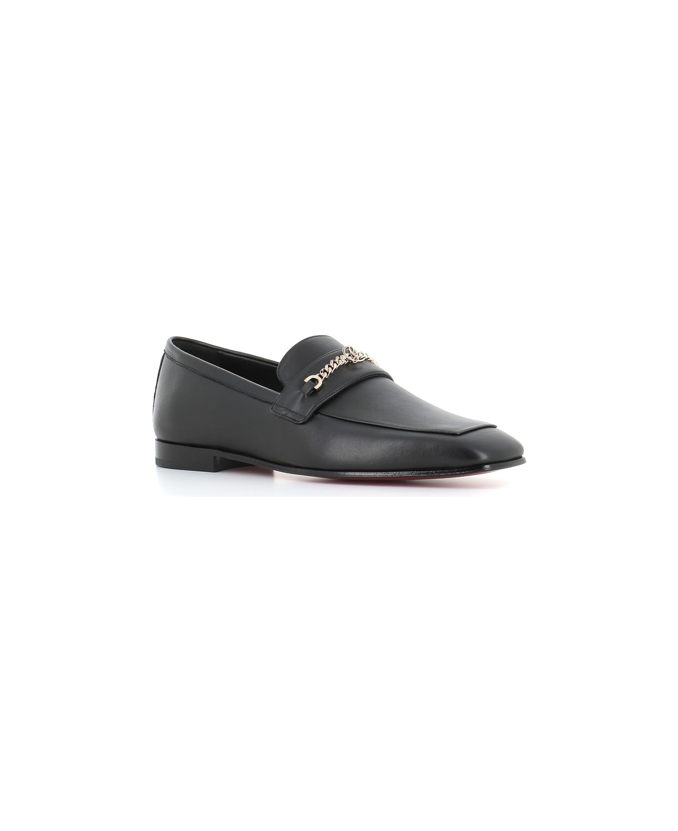 Mj Loafers In Black Leather - 3