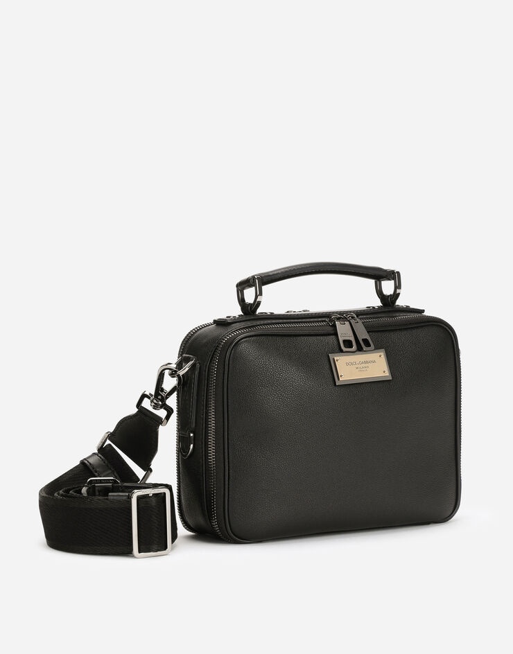 Grainy calfskin shoulder bag - 3