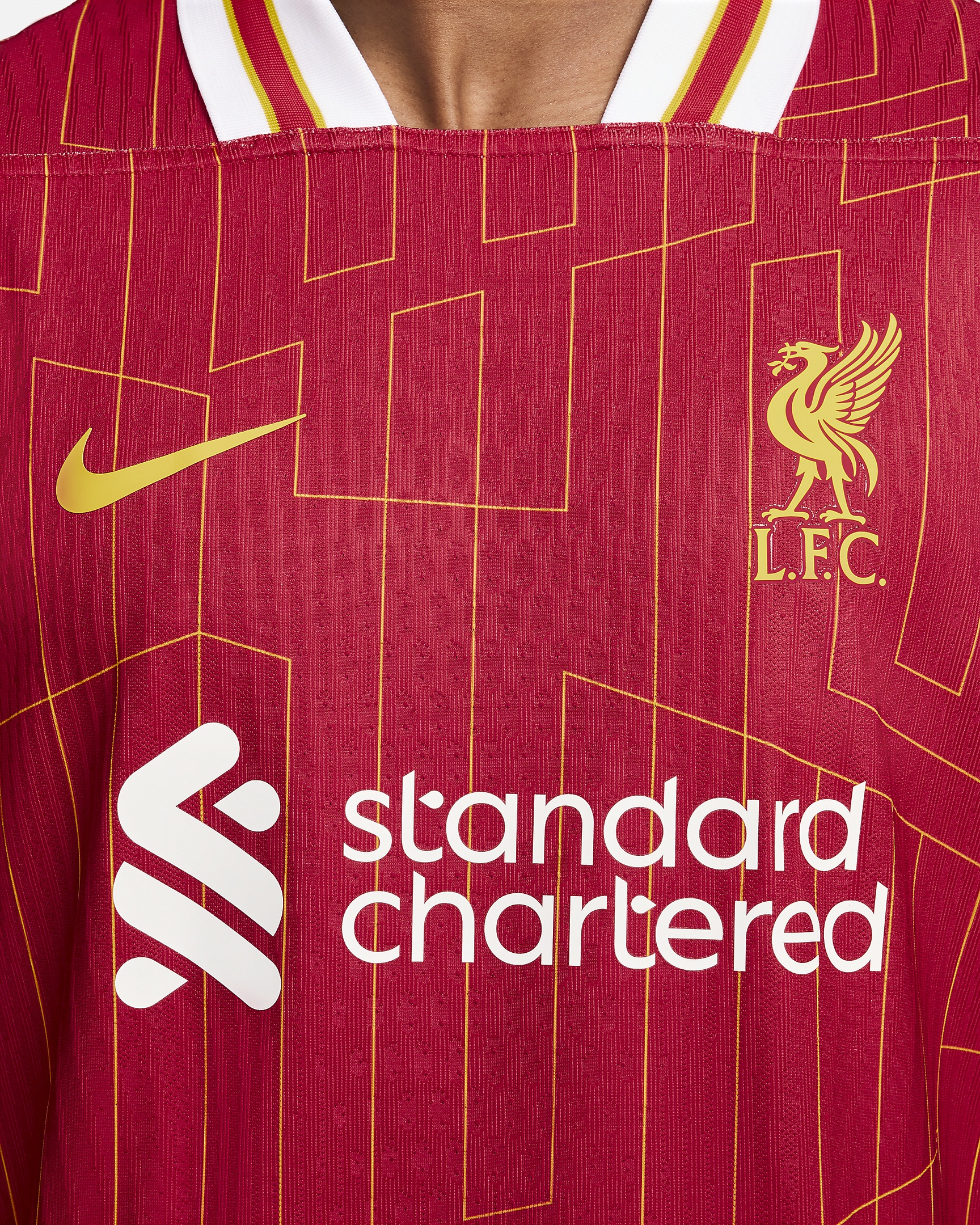 Liverpool FC 2024/25 Match Home Nike Men's Dri-FIT ADV Soccer Authentic Jersey - 4