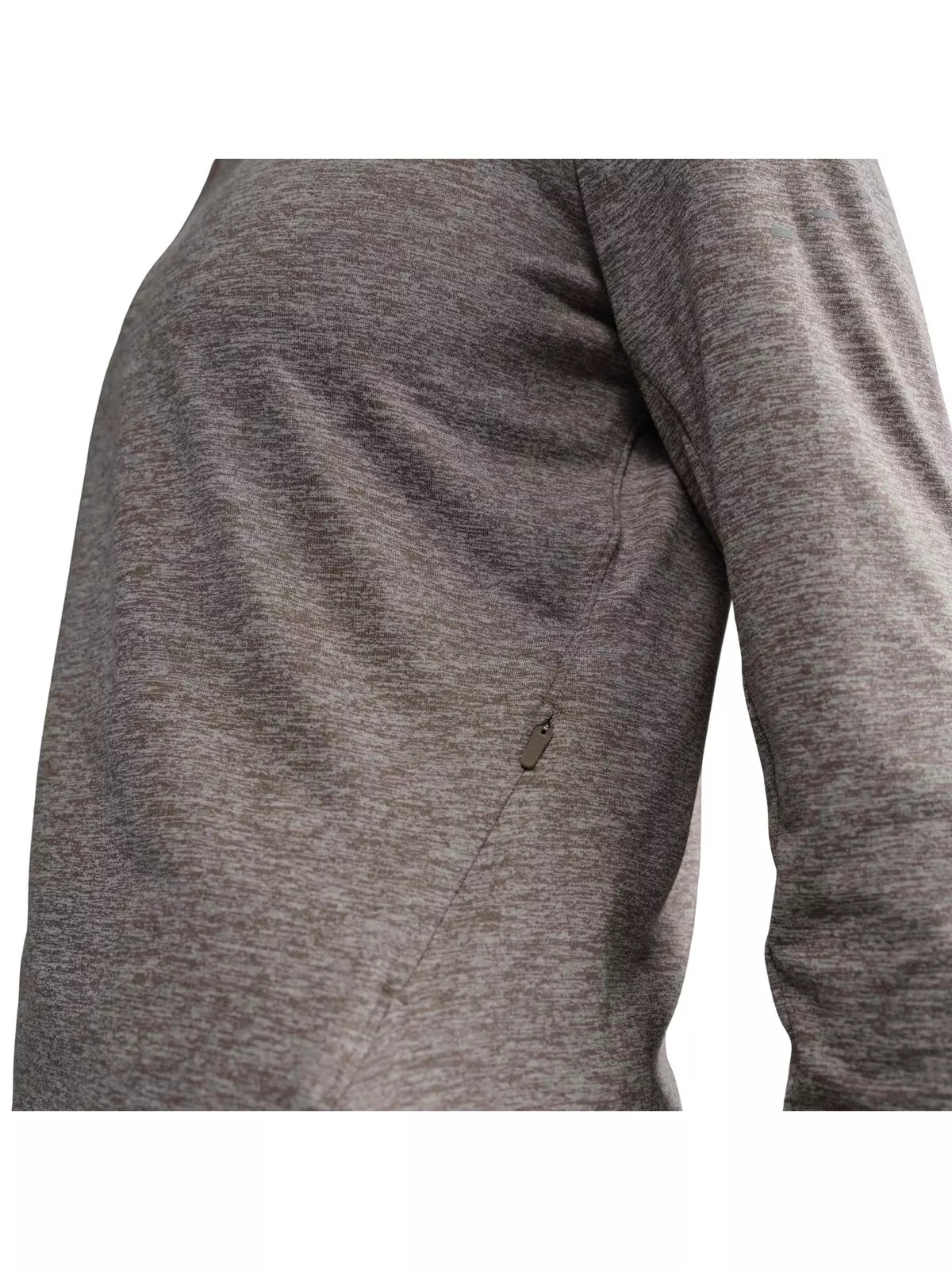 Women's Swift Dri-FIT UV 1/4-Zip Running Top-Brown - 6