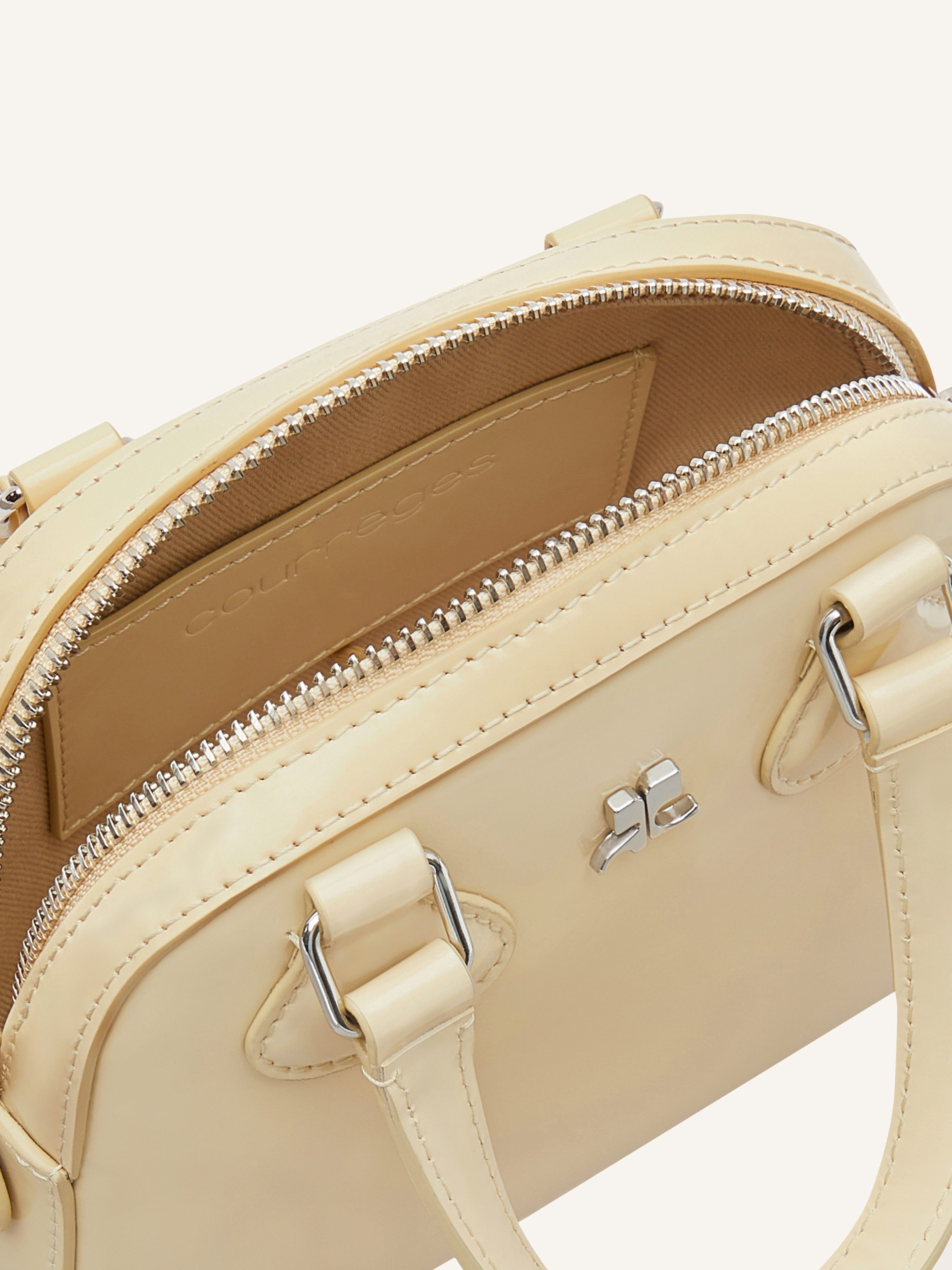 AC STUD MINI ICED LEATHER BOWLING BAG - 4