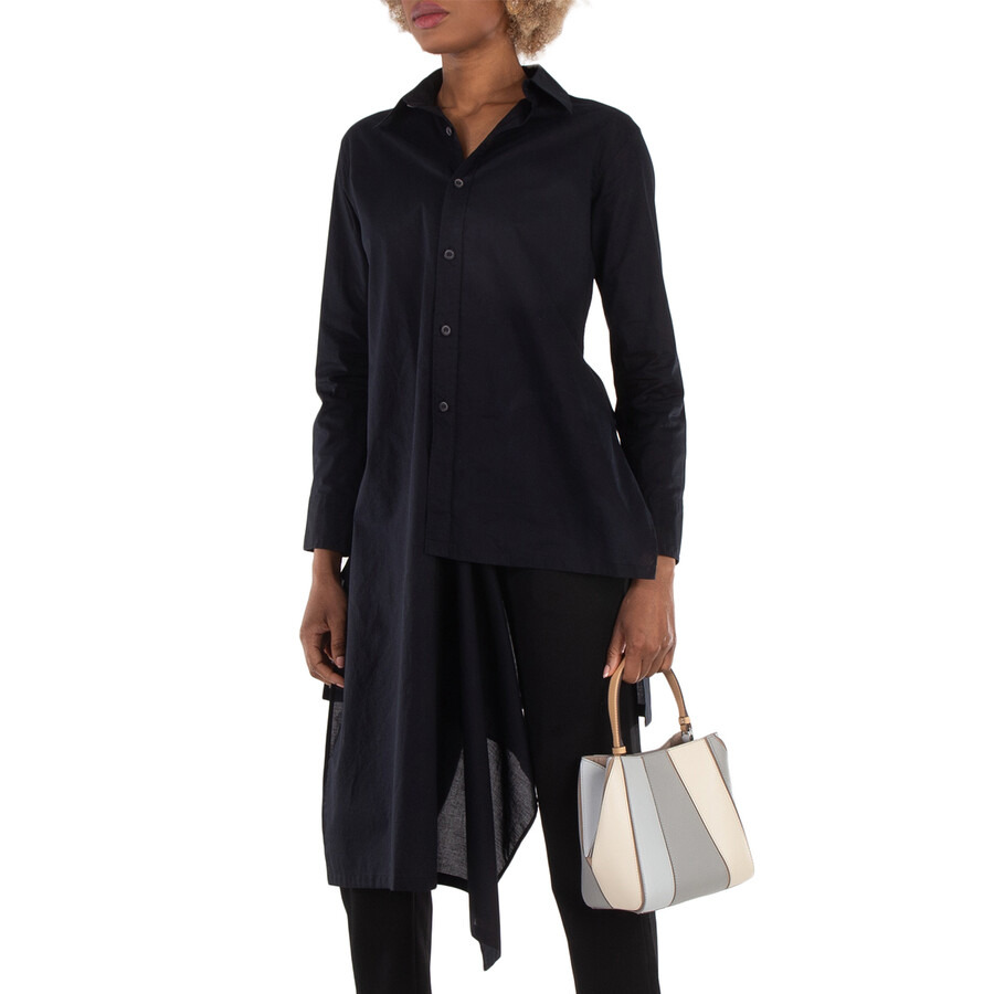 Yohji Yamamoto Asymmetric Long Blouse - 3