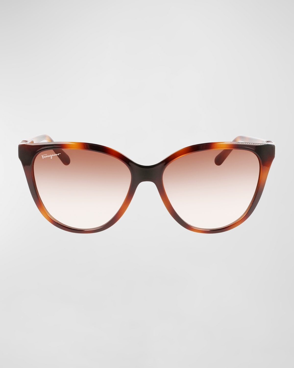 Gancini Injection Plastic Cat-Eye Sunglasses - 3