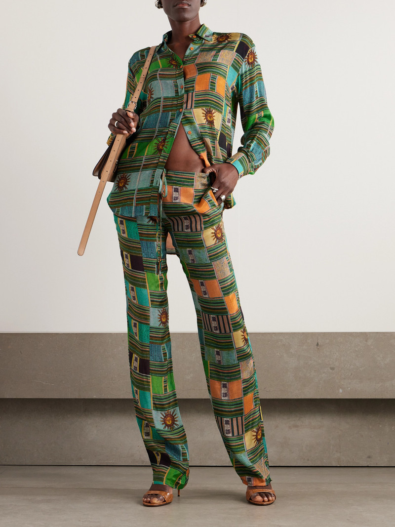 SIEDRÉS Printed Cotton-blend Shirt outlook