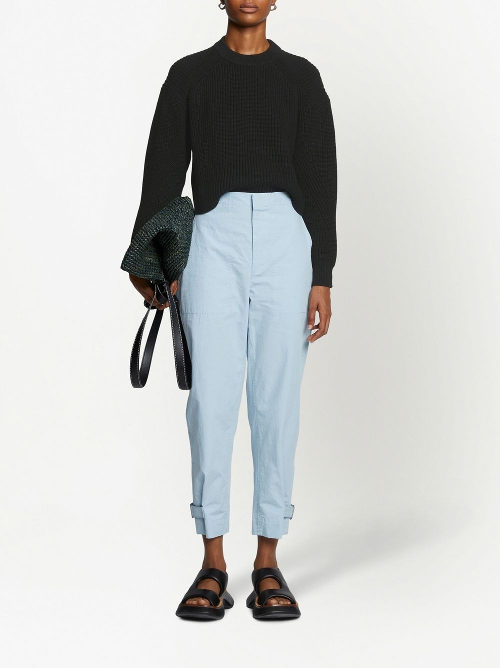 mock-neck jumper - 2