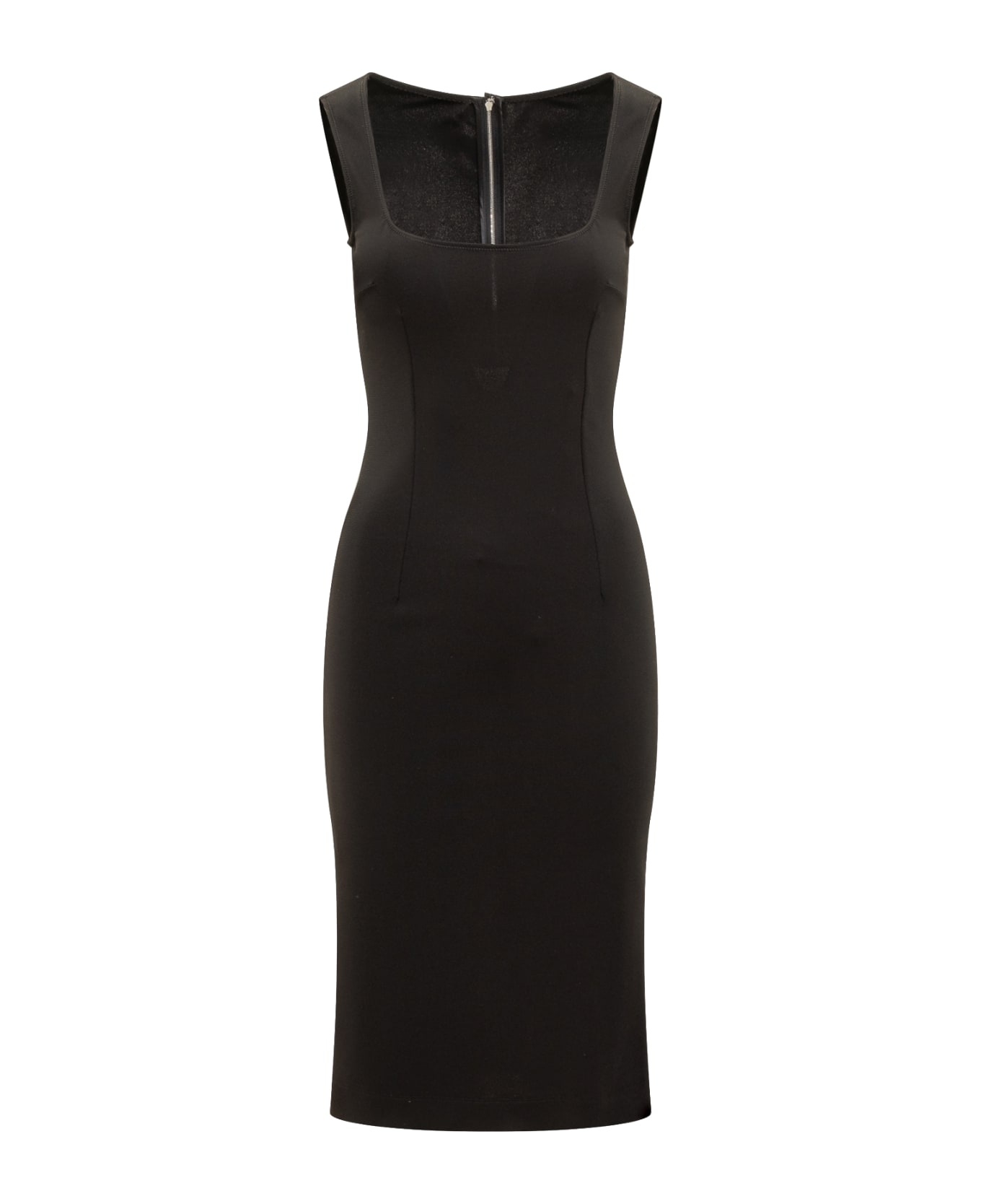 Milan Stitch Stretch Jersey Sheath Dress - 1