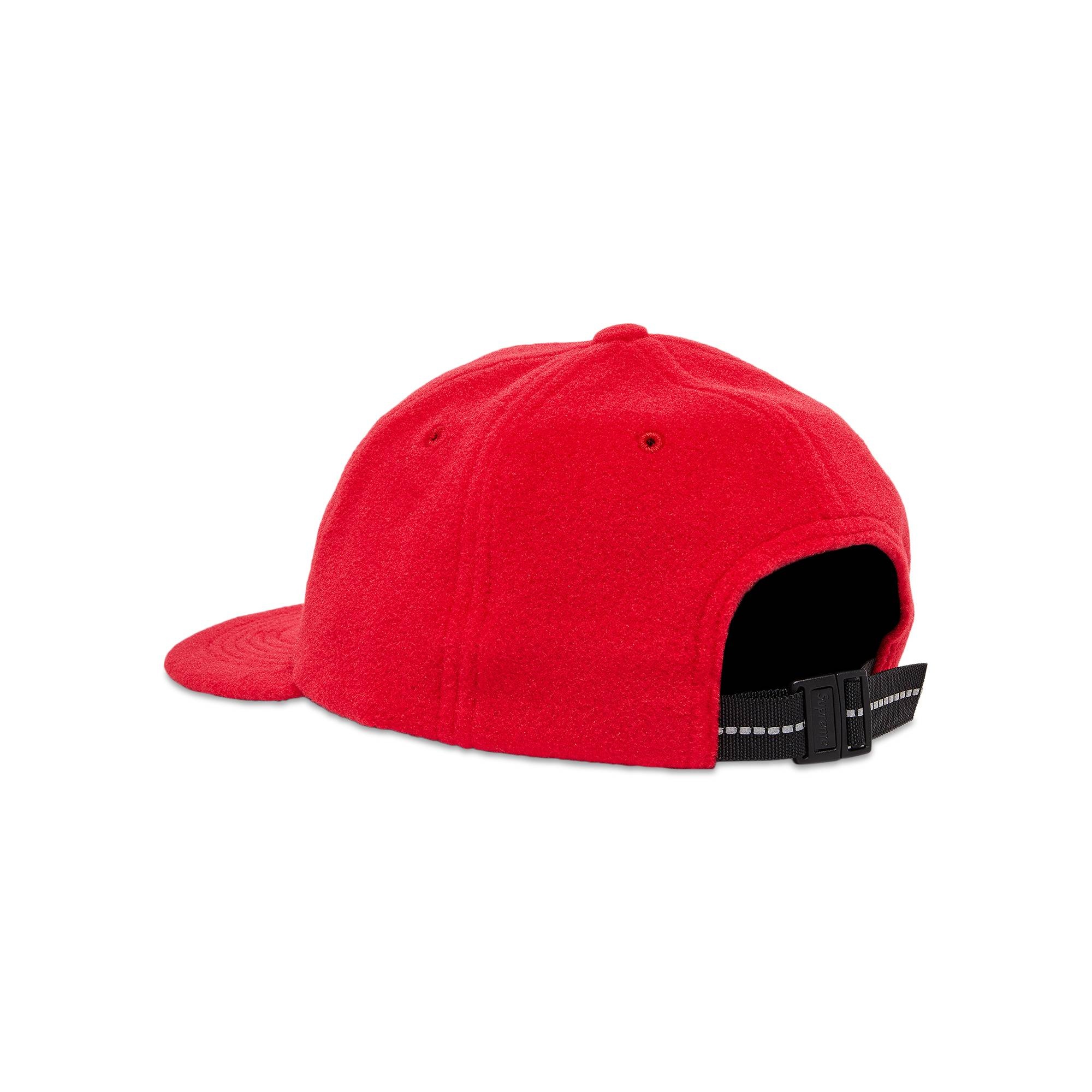 Supreme Polartec Small Box 6-Panel 'Red'