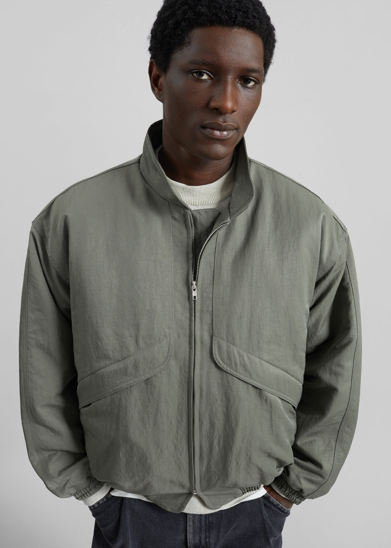 Seth Oversized Jacket - Khaki 9