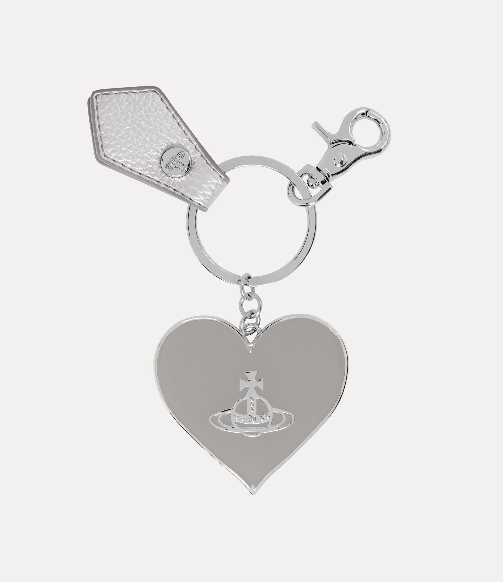 MIRROR HEART ORB KEYRING - 1