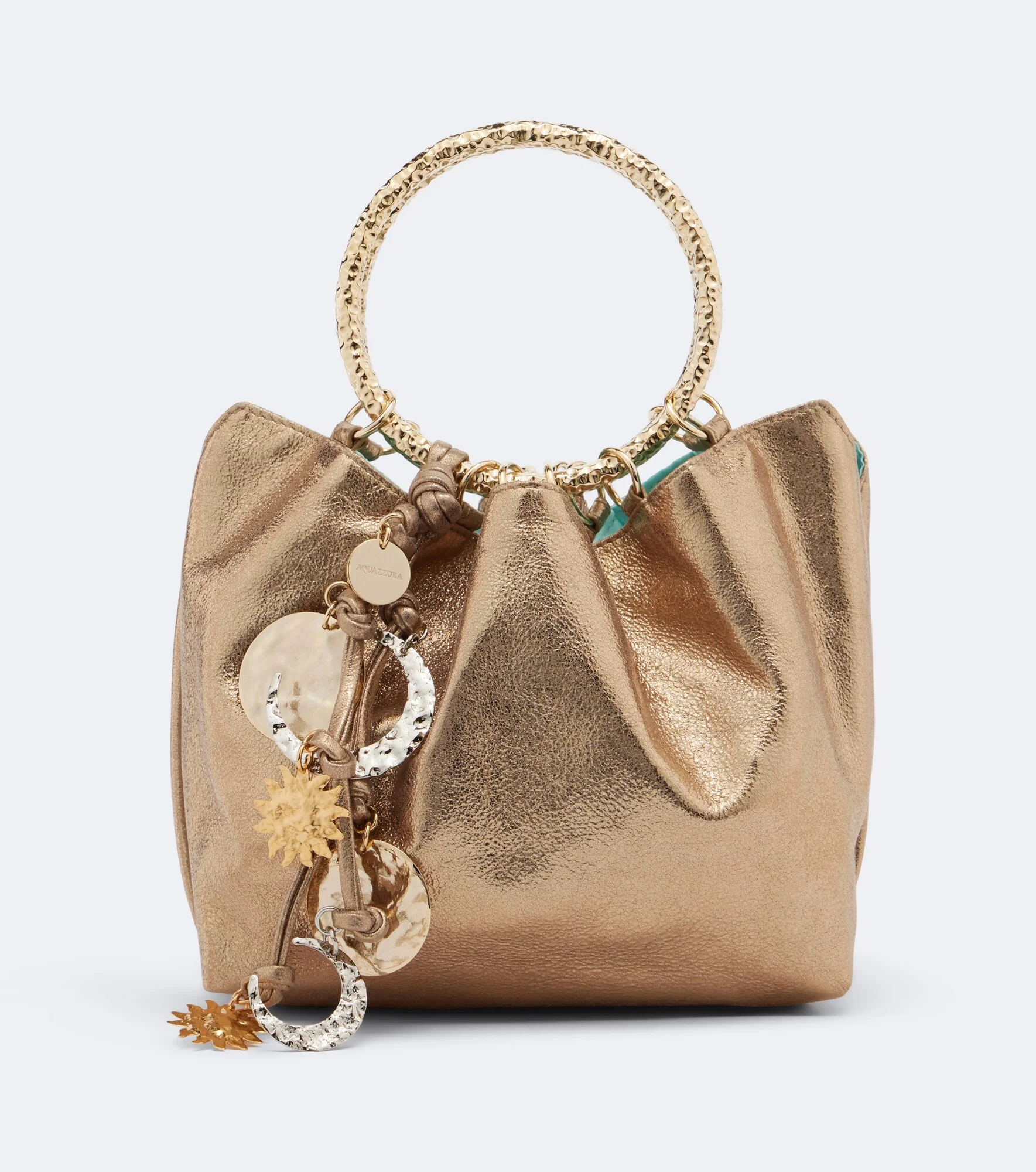 Night Stars Mini leather top-handle bag - 1
