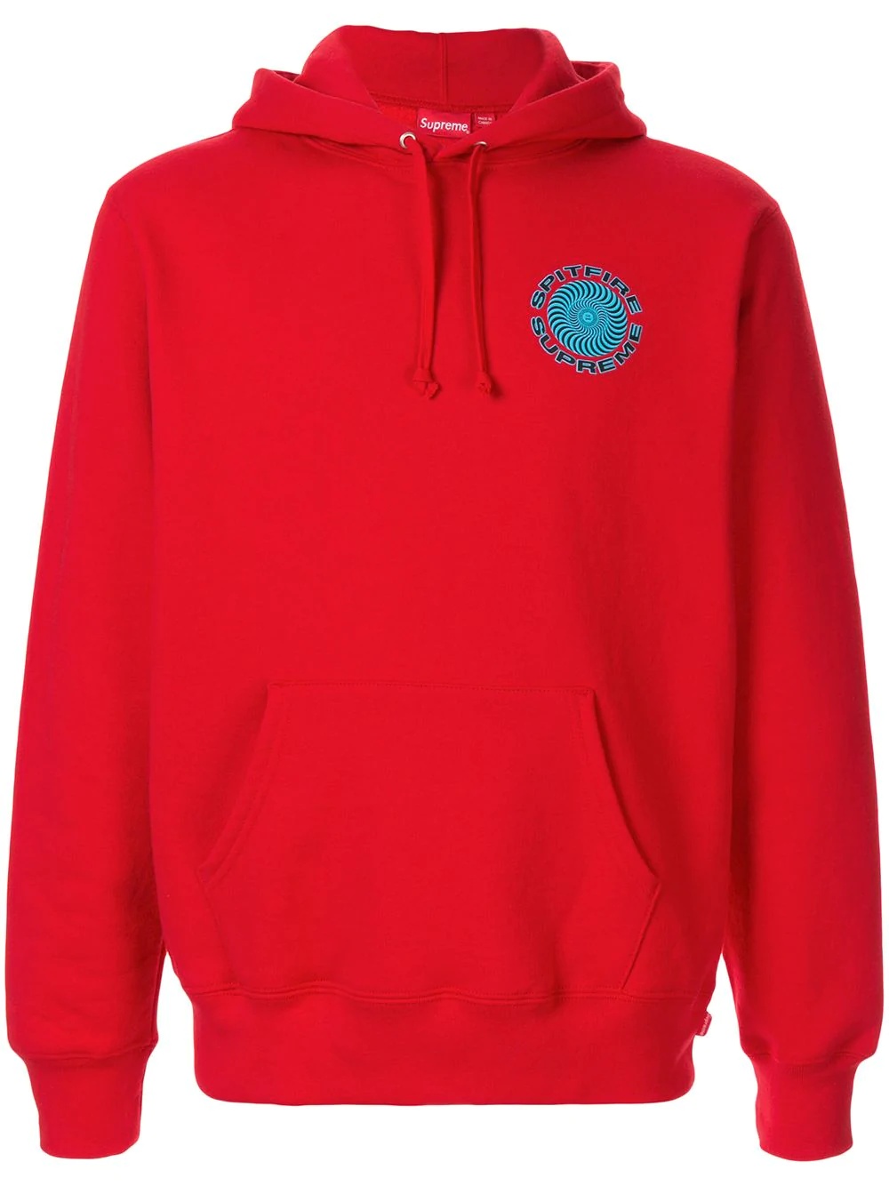 x Spitfire drawstring hoodie - 1