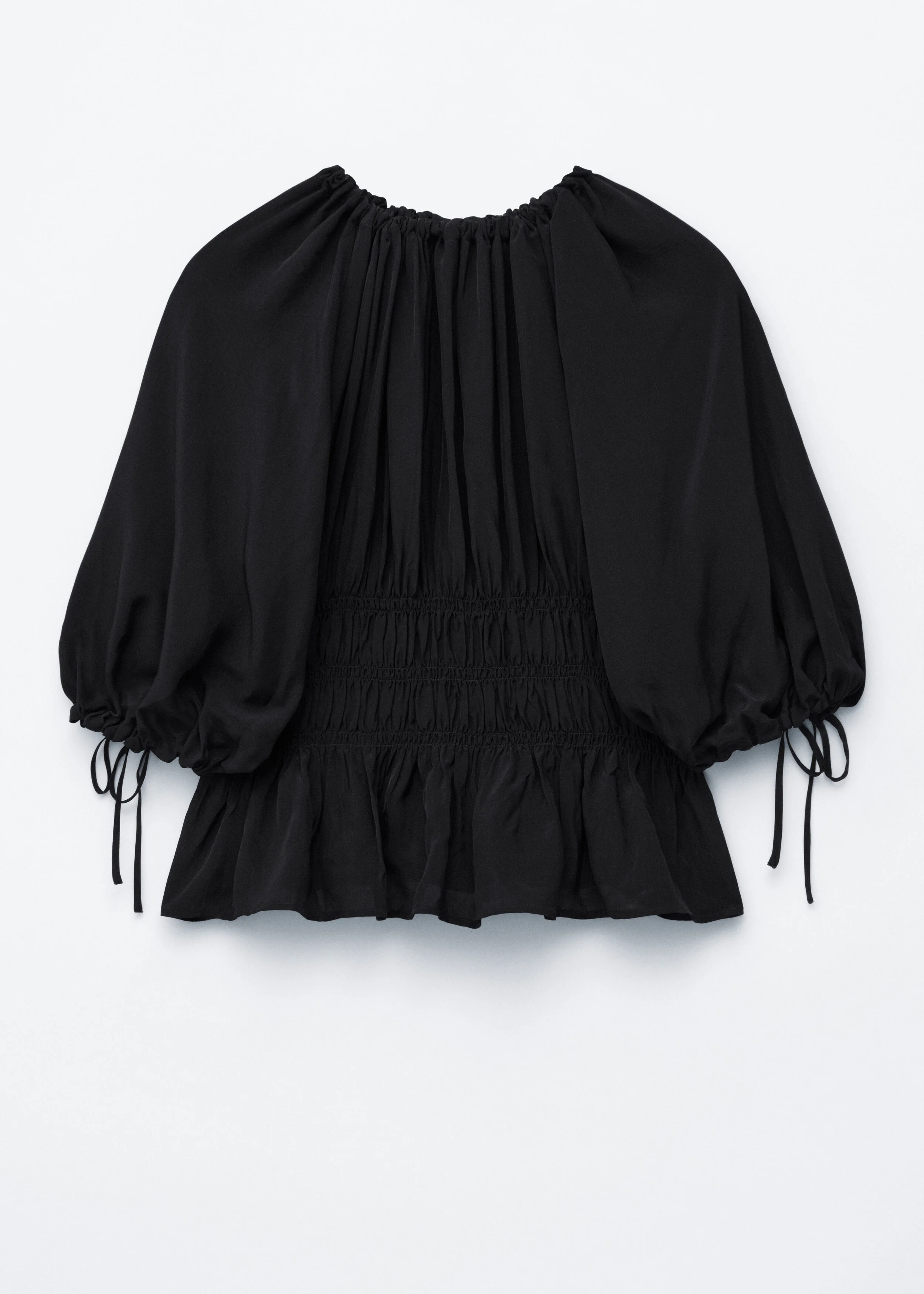 Smocked Blouse - 1