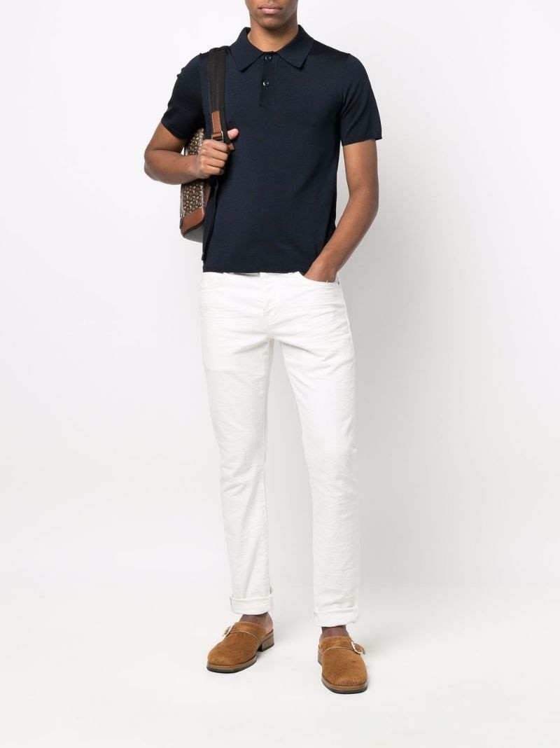 Sandro Knitted polo shirt outlook