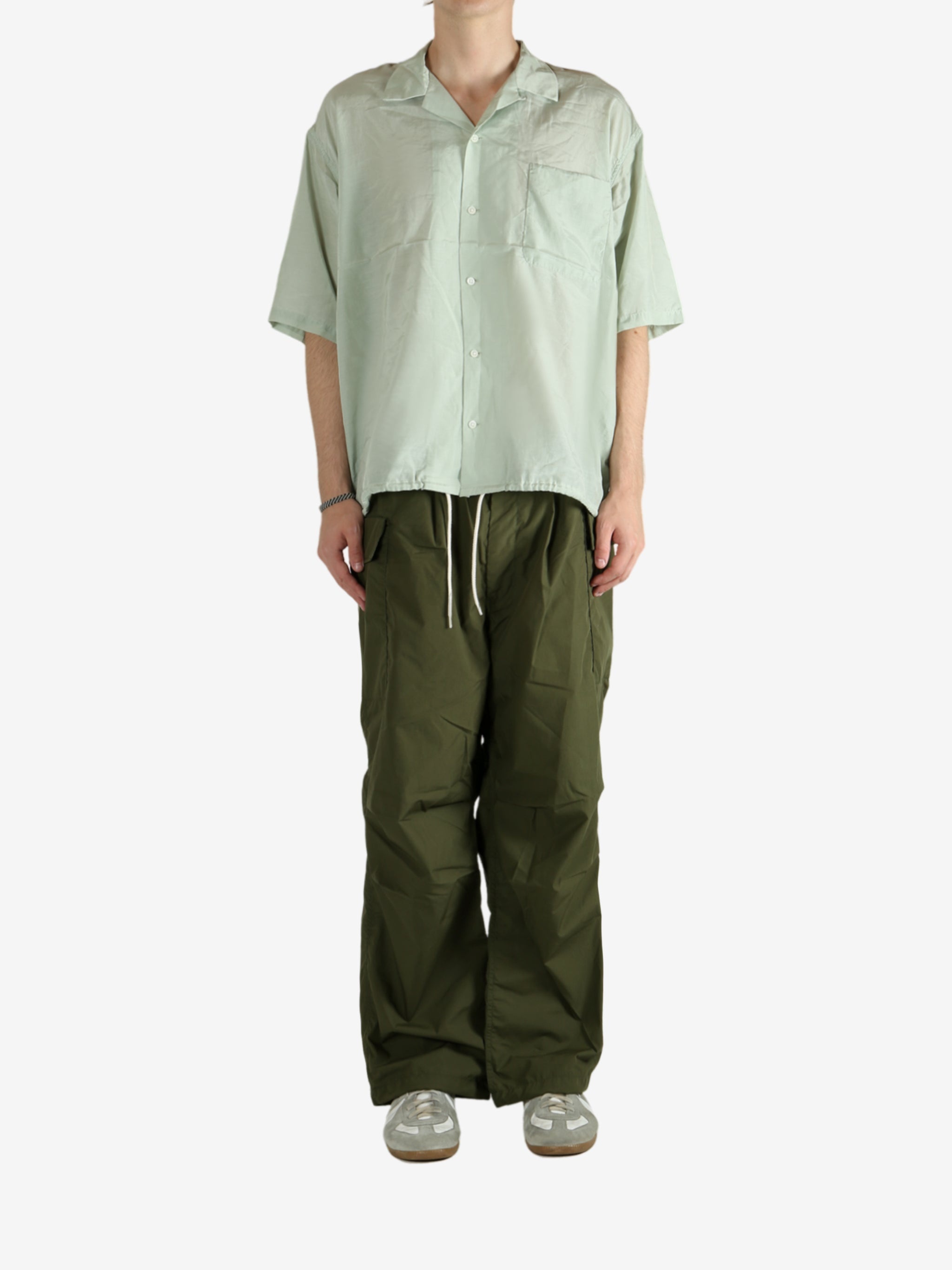 NANAMICA - Men Open Collar Shirt - 4