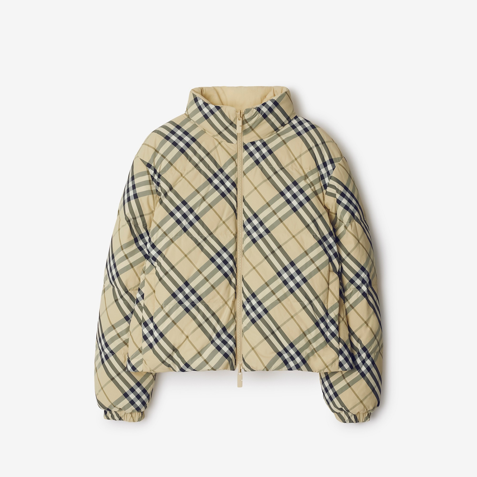 Reversible Check Puffer Jacket - 1