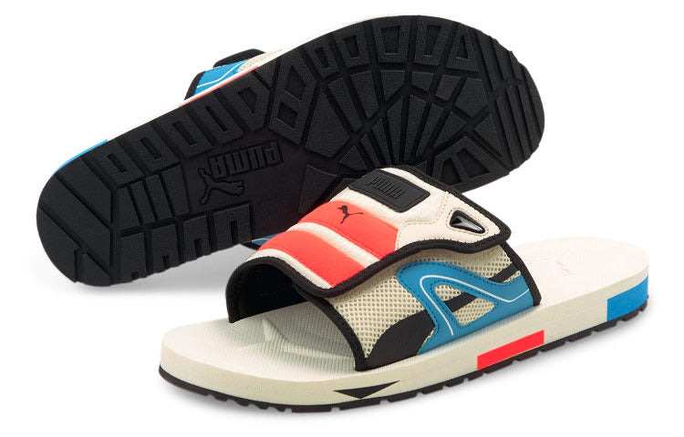 PUMA Mirage Mox Sandal 'Eggnog Fiery Coral' 375630-04 - 3