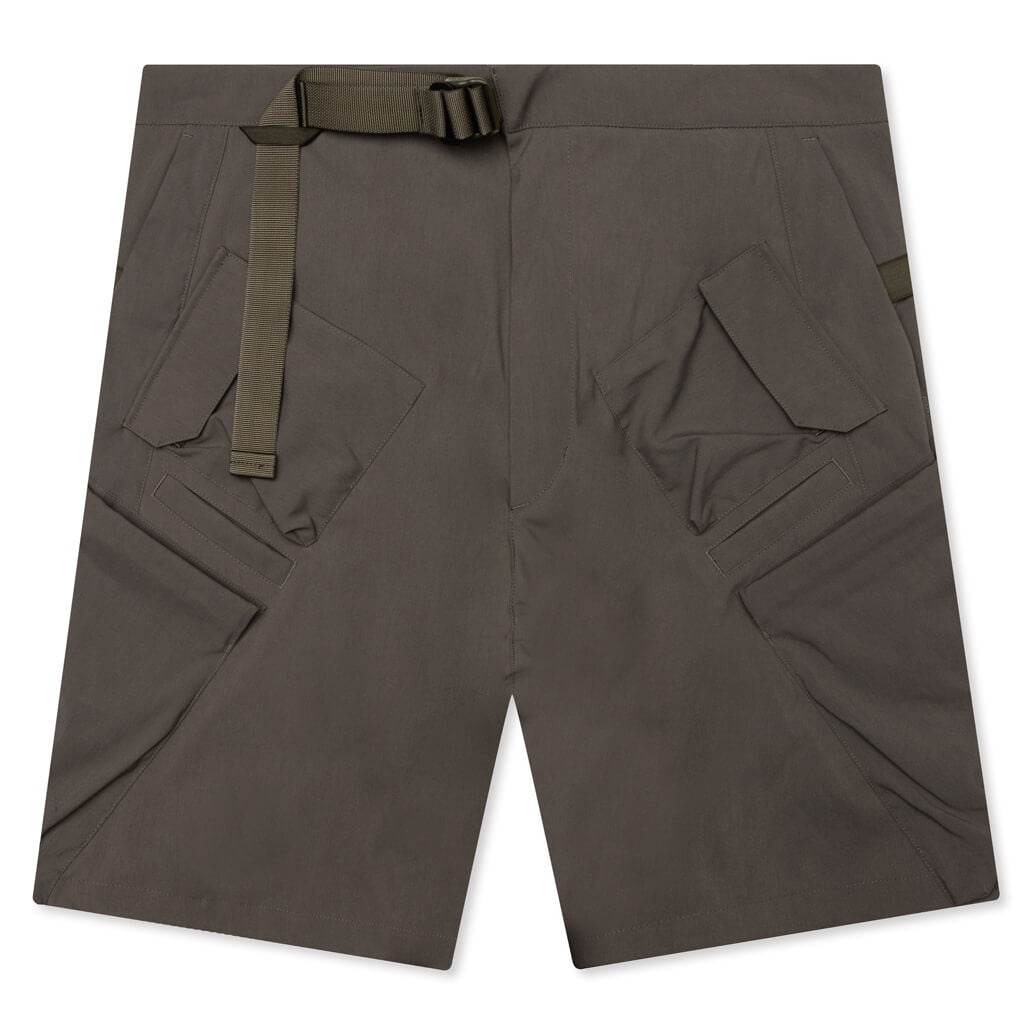 NYLON STRETCH BDU SHORT PANT - GREY - 1