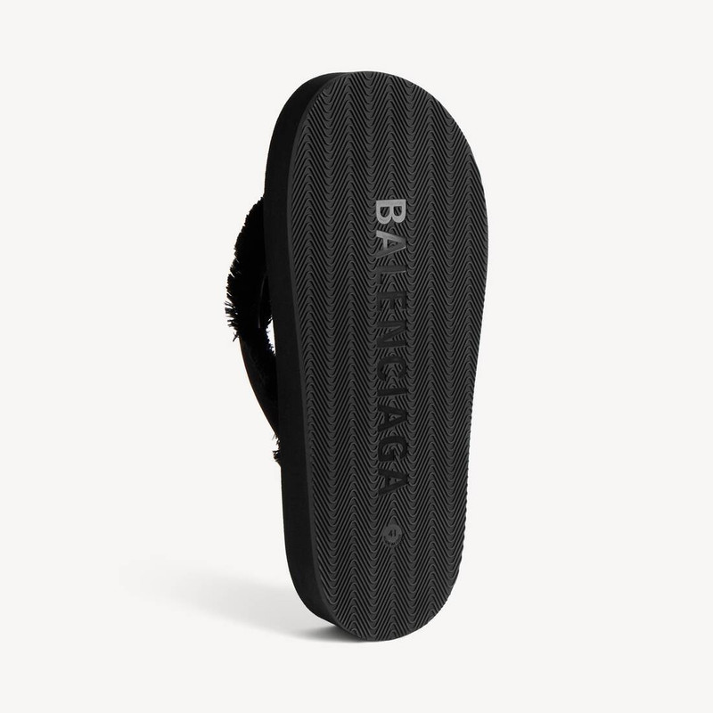 BALENCIAGA Women's Jet Lag Thong in Black outlook