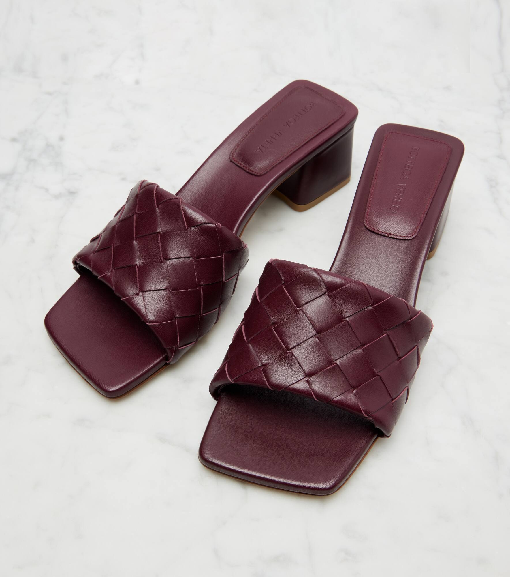 Parco 45 Intrecciato leather mules - 5