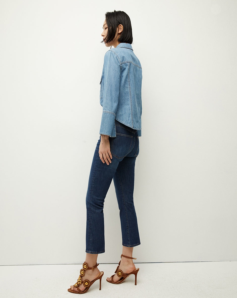 CARLY KICK-FLARE JEAN - 4